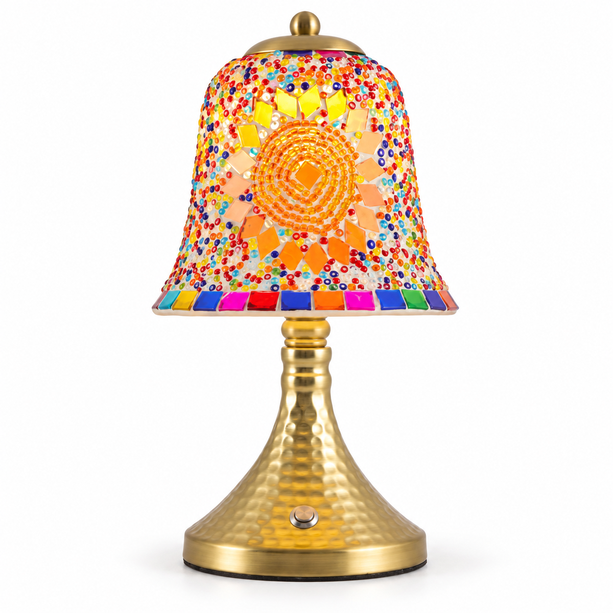 Bell Lamp Multicolor- Turkish Mosaic Lamp