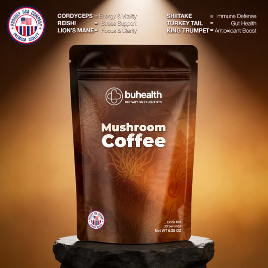Buhem Health Mushroom Medium Roast Coffee
