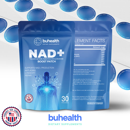 NAD+ Boost Patch – High Potency Longevity Formula