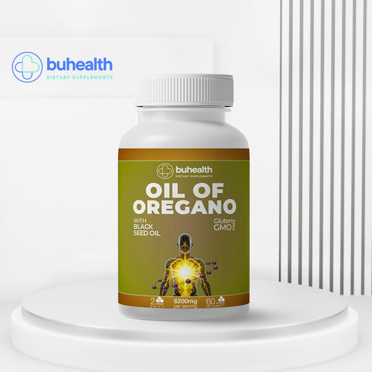 Oregano Oil with Black Seed Oil Softgel 6200 mg