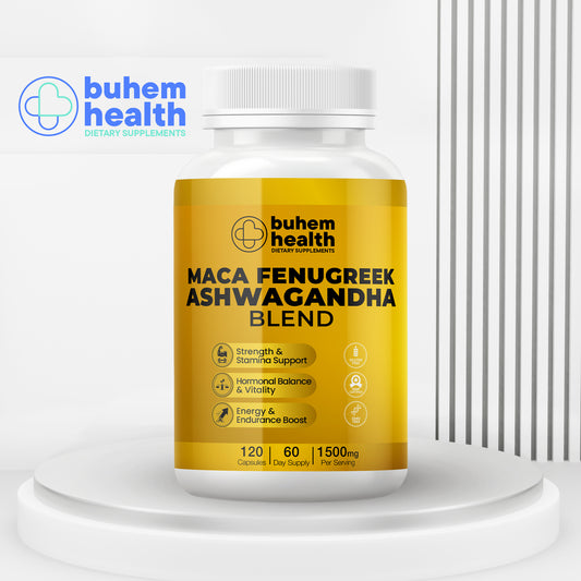 Maca Ashwagandha Blend - 120 Capsules