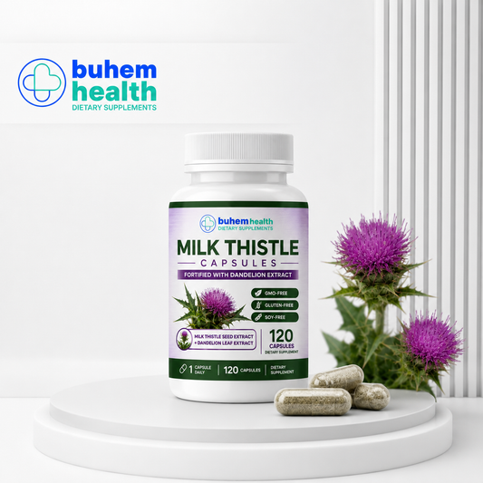 Milk Thistle Capsules 1000mg - 120 Ct | Silymarin