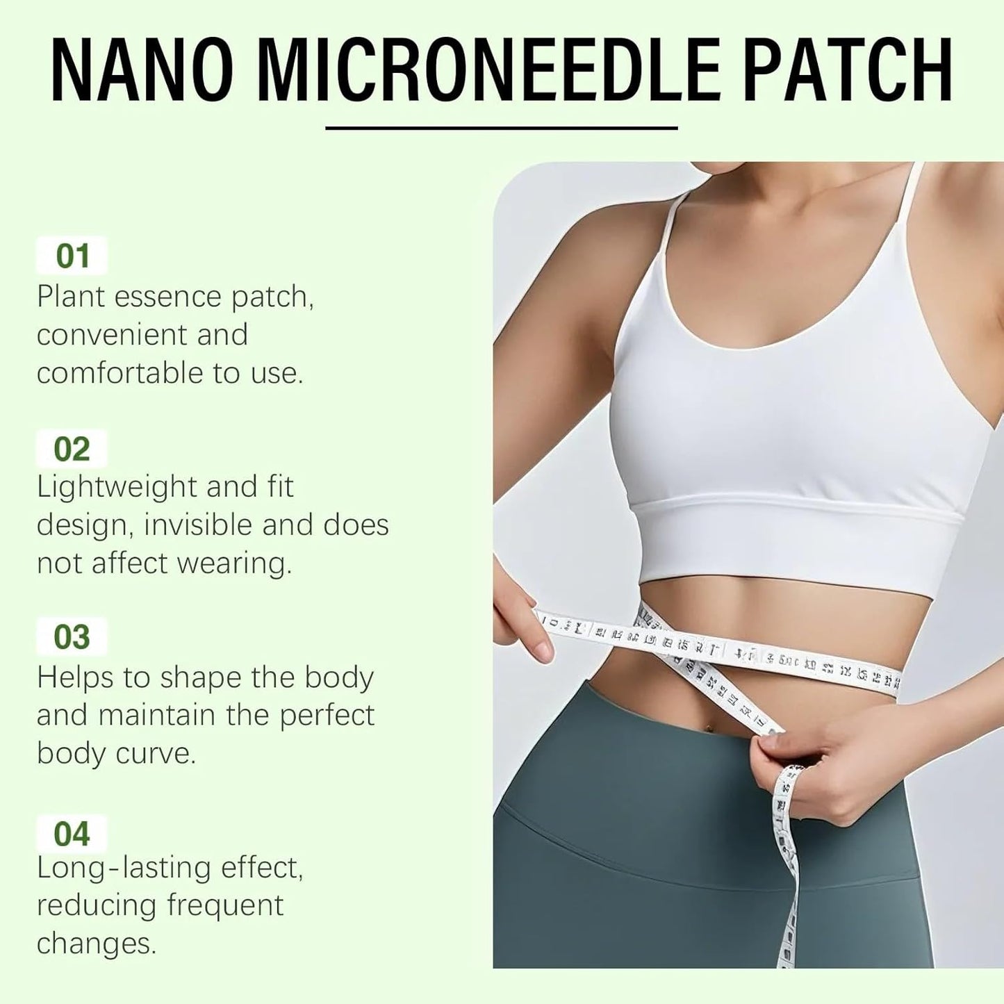 Motions 10-in-1 Advanced Microdarts Nano Patches, 30 Count – Up to 72-Hour Wellness Support