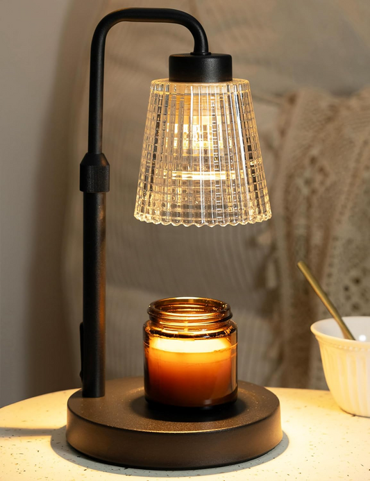 Elegant Candle Warmer Lamp with Timer & Dimmable Light – Stylish Home Décor Gift