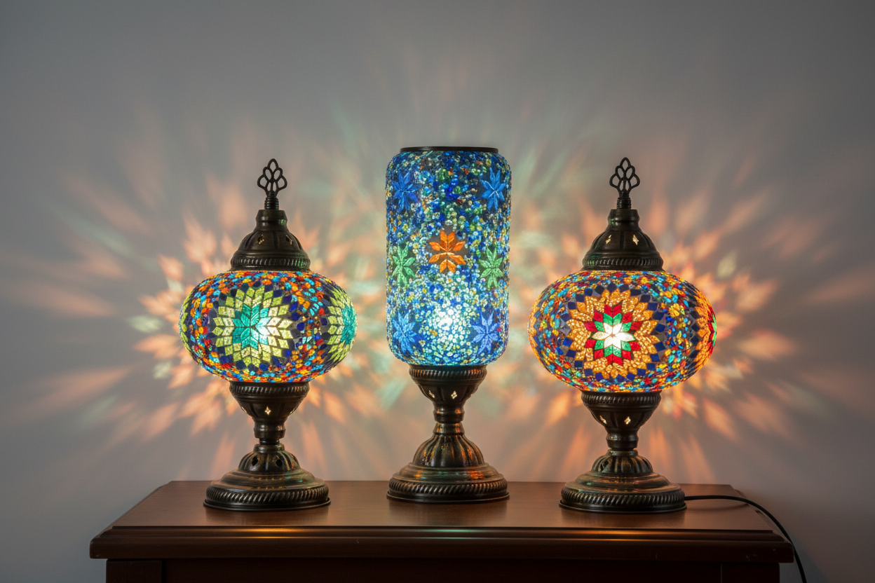 Mosaic Table Lamps